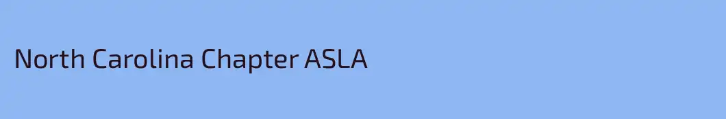 North Carolina Chapter ASLA